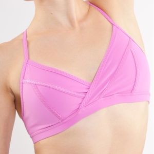 🍋 LULULEMON MAGENTA PINK V FRONT SPORTS BRA TOP 6